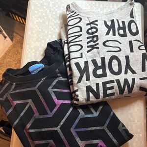 (2) women sweatshirts  - Black and Gray (Box#4)